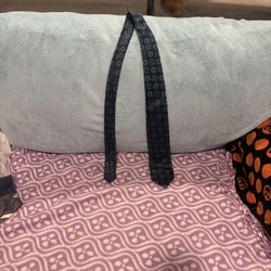 Elegant Charvet Place Verdôme Navy Blue and Green Patterned Men's Tie