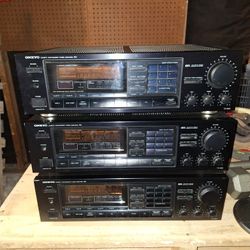 3 Onkyo Recievers 