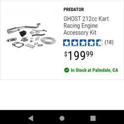 Predator 212cc Ghost Race Kit