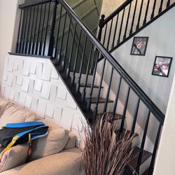 Handrail Remodel ( Before And after ) 