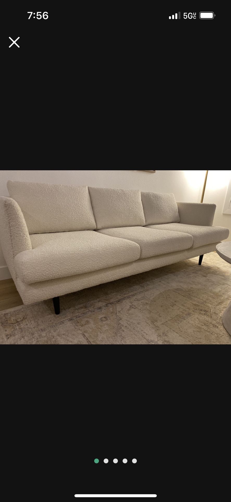 Castlery Boucle Sofa