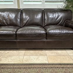 100% Real leather couch
