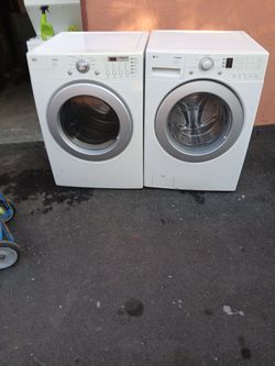 Lg Lavadora Y Secadora D Gas 