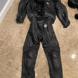 Leather Motorcycle Suit
