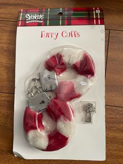 Spencer's Workshop Furry Handcuffs Holiday Edition