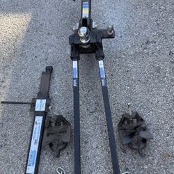 Reese weight distribution system w/shank trunnion bar - 12,000 lbs