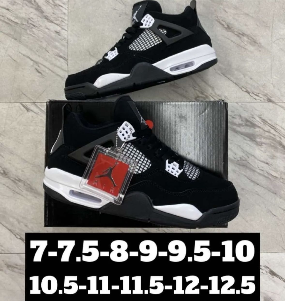 Jordan 4 White Thunders