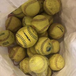 20 Certified Softballs 