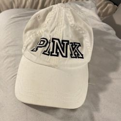 Pink Victoria’s Secret hat