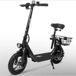 Phantom R1 Pro Seated Electric Bike, Foldable 450W E-Scooter
