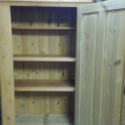 Antique Pine Cabinet 