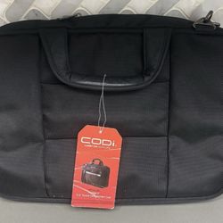 Codi Black Multi-Pocket Laptop Backpack
