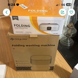 Potable  &  Folding Clothes Dryer &  Moyu  Folding Washing Machine 