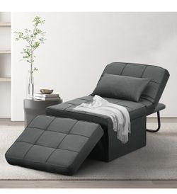 4 In 1 Convertible Ottoman Sofa Bed