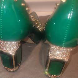 Beautiful Green Heels