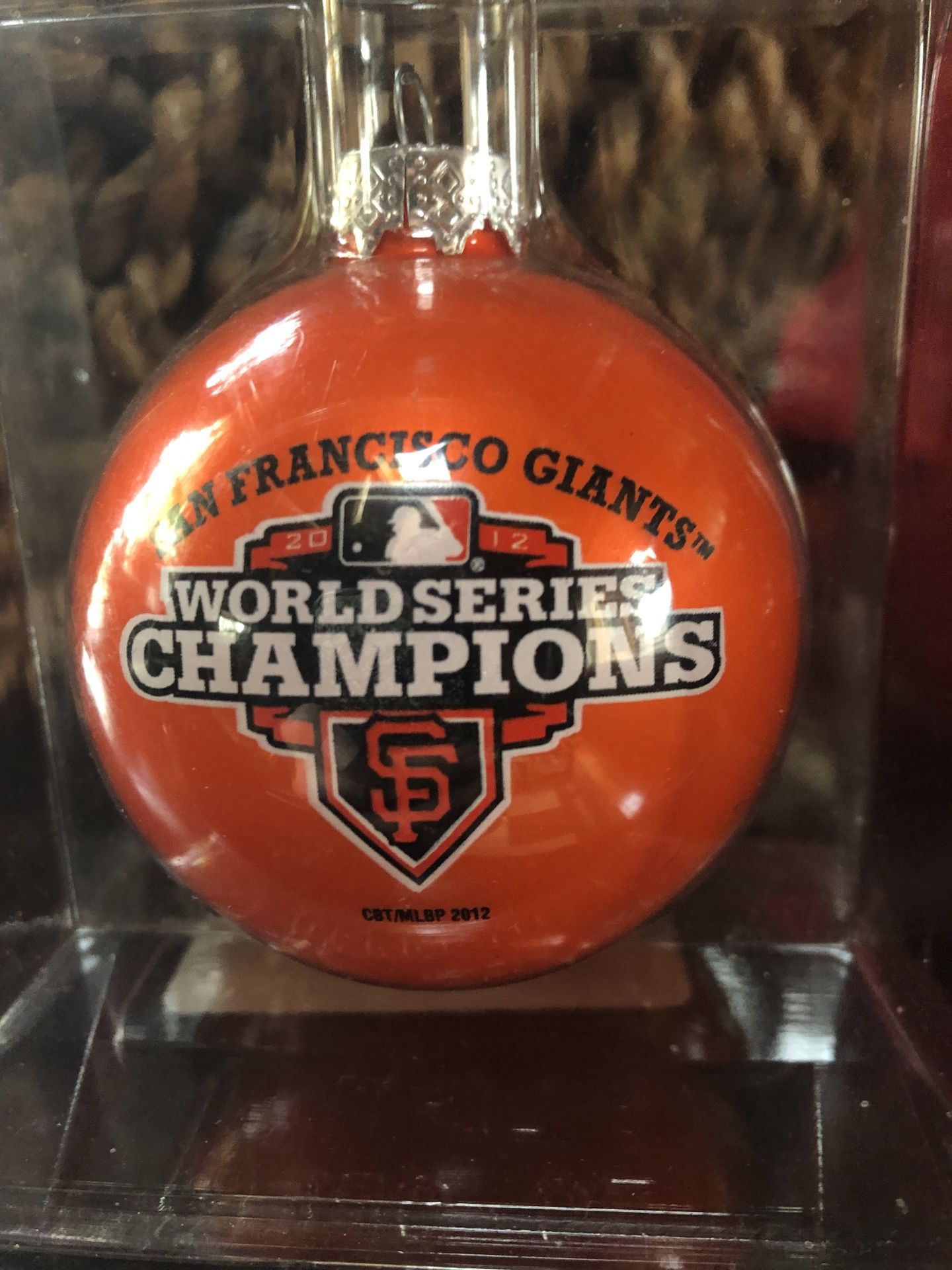2012 MLB San Francisco Giants World Series Champions ornament