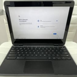 Laptop Lenovo Chromebook 300e 11.6" Touchscreen , Black