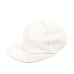 2019 Louis Vuitton Leather 1 baseball Cap one Size Virgil Abloh White 
