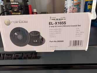 Rainbow Coaxial Speakers
