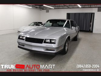 1988 Chevrolet Monte Carlo Ss Sport