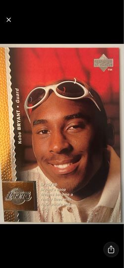 Kobe Bryant Upper Deck Lakers Trading Card