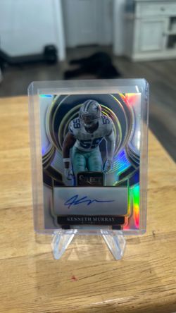 Kenneth Murray 2025 Panini Select Silver Prizm Autograph Card