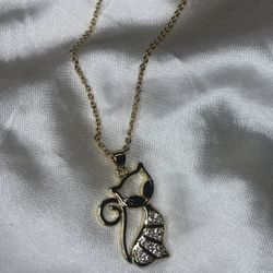 Sexy Cat Stainless Steel Necklace