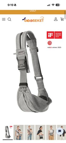 Gooseket 365 Toddler Swing