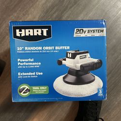 Hart 10’ Orbital Sander. Brand New Unopened. $35 
