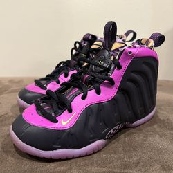 Nike Little Posite Kids Shoes 'Cave Purple' Sz  13C