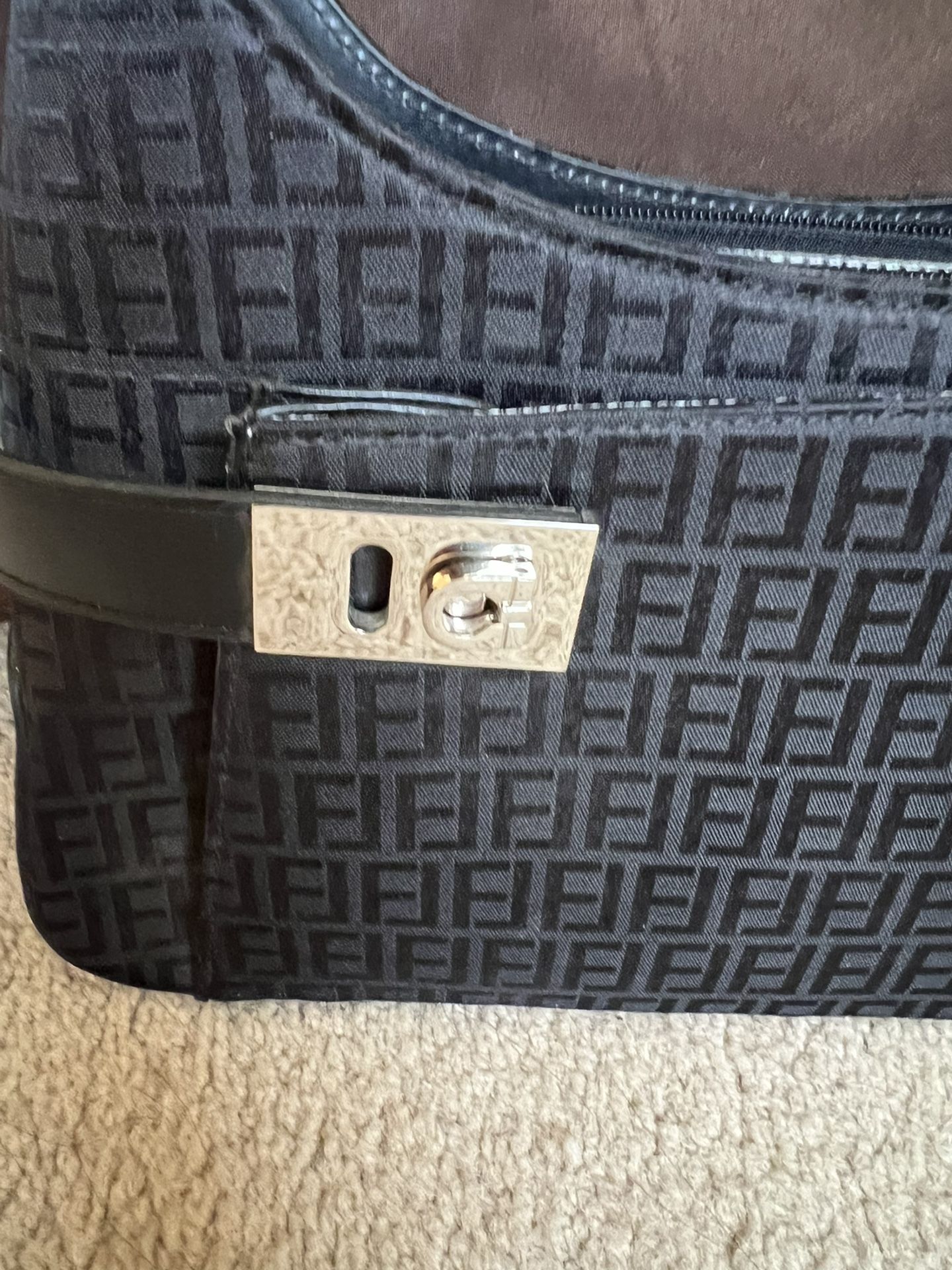 Fashionable Black Hobo Bag