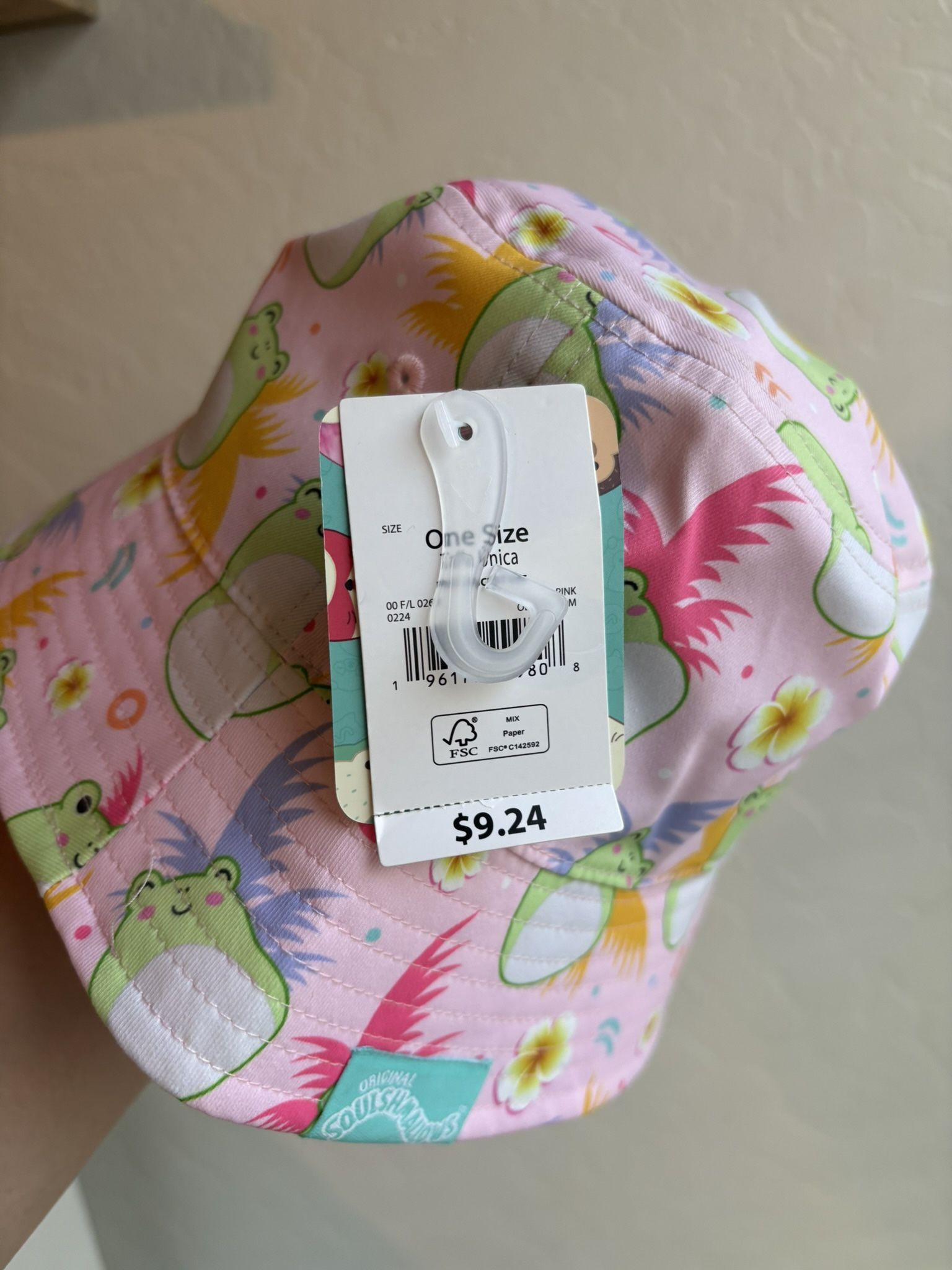 Bucket Hat Kids hat Girls Squishmallow Frogs