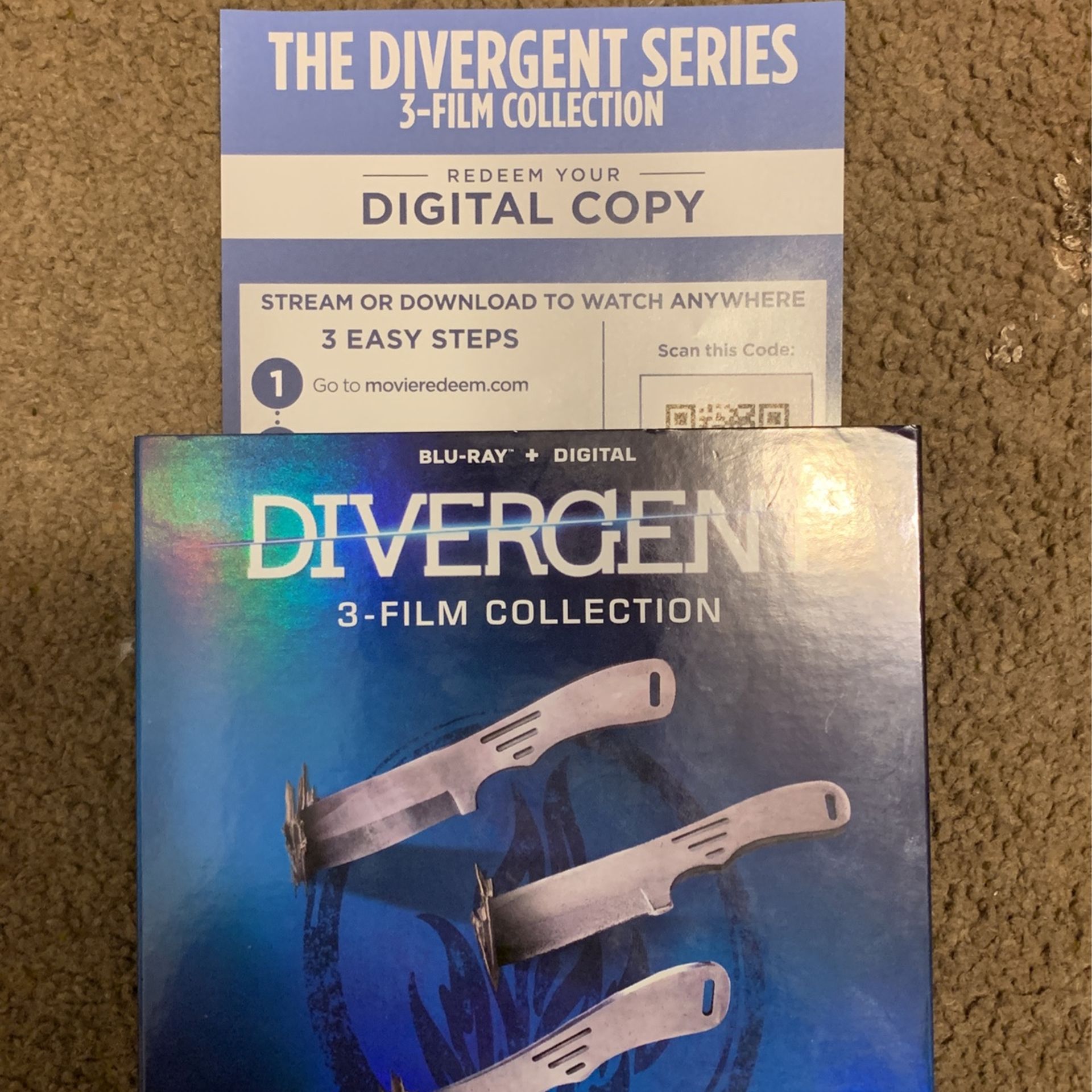 The Divergent Series Digital Copy Only 