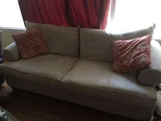 Beige couch