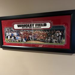 Stanley cup celebration at Wrigley field on June 13, 2010 frame photo 