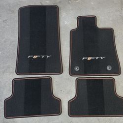 2017 Camaro SS 50th Anniversary OEM Floor Mats (FIFTY Edition)