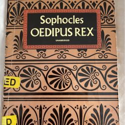 Sophocles Oedipus Rex Book