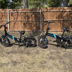 His And Her’s LECTRIC BIKES with Battery charges 