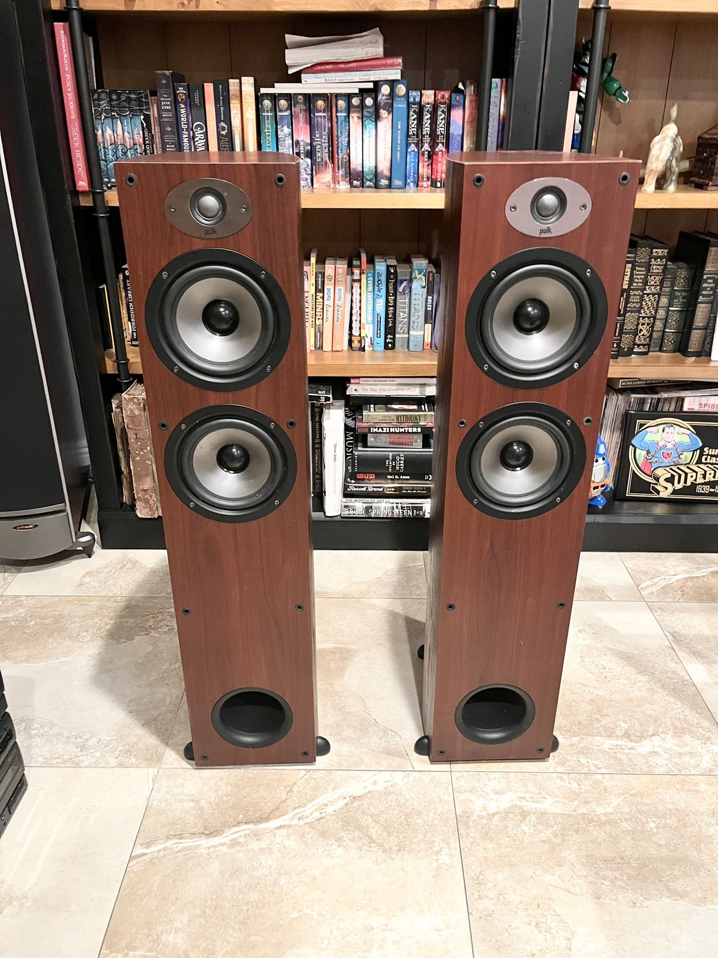 (2) Polk Audio Dual 6.5” 🔈 150w Speaker Towers