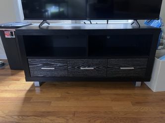 Modern Black TV Stand
