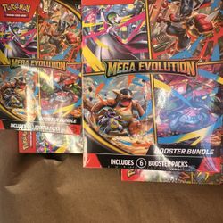 Pokemon Mega Evolution Booster Bundle