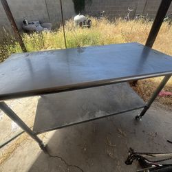 stainless steel table