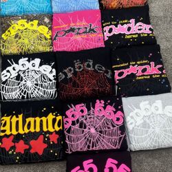 Lots Of Spider Hoodies 