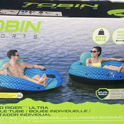 Tobin Sports Rapid Rider Ultra River Tube, 2-pack Item 1819485 | Model 43927E