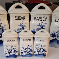 Czechoslovakia Canister Set