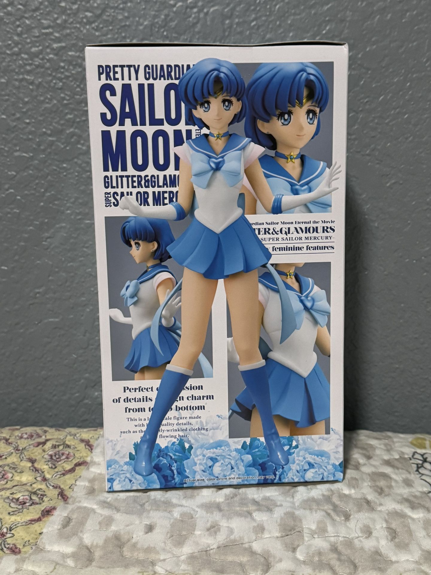 Super Sailor Mercury Glitter And Glamours Figurine