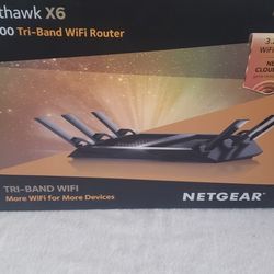 Nighthawk X6 Tri Band Router