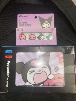 Nintendo Switch Case + Thumb grip Covers 
