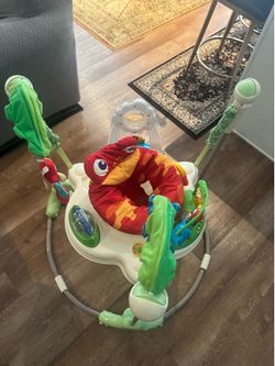 Fisher-Price Rainforest Jumperoo Baby Bouncer - Great Condition!
