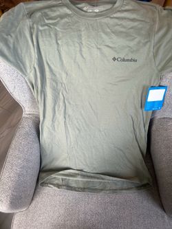 New Men’s Shirt Columbia Dark Green